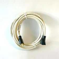 25' 14 Gauge Off-White Rubber SJOOW Extension Cord - Surplus Special - USA MADE