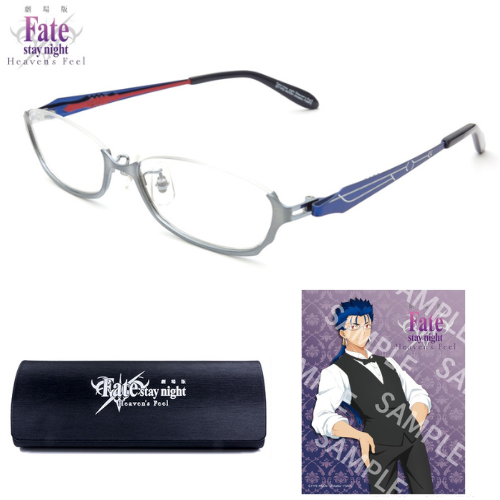 Fate stay night メガネ Fate Stay Night Lancer Glasses Eyeglasses with Cloth Case