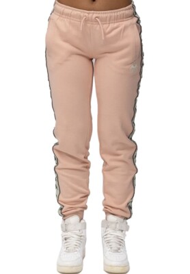 Kappa 222 Banda Barnu Sweatpants Women Pink-Black 304K4K0-A00