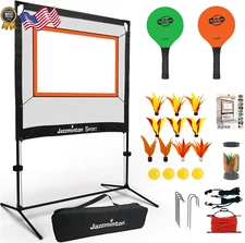 Jazzminton Sport Indoor & Outdoor No Boundaries Similar to Pickleball New Spin