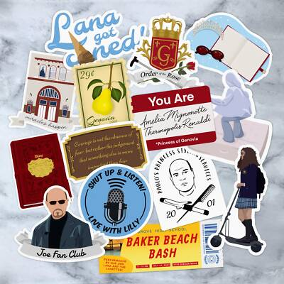 #ad #ad Princess Diaries Sticker Collection $5.48