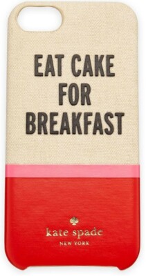 Kate Spade New York Eat Cake For Breakfast  Snap On Case For iPhone 5 5s