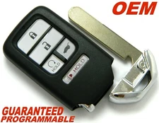 OEM 2017 - 2020 HONDA CR-V REMOTE START SMART KEY FOB 72147-TLA-A12 DRIVER #1