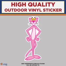 Pink Panther, High Quality Vinyl Stickers
