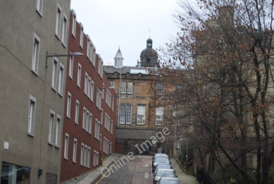 Photo 6x4 Heriot Watt School seen from Grassmarket Edinburgh  c2011