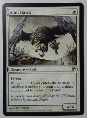 Glint Hawk *Common* Magic MtG x1 Scars of Mirrodin SP