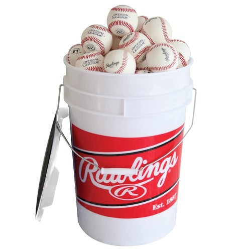 Rawlings RLLB1 Little League Boîte de 6 balles de Baseball pour Enfant
