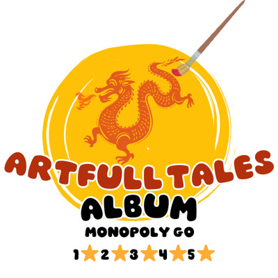 MONOGO ARTFULL TALES  . 1/2/3/4/5   ALL STICKERS AVAILABLE. FAST SEND   