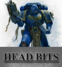 Warhammer 40k Adeptus Astartes Standard Space Marine Head Bits Multi-Listing