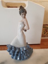 Statuina ballerina Lladro Nao Flemenco Daisa 1983 rara H25 cm x L13 cm ottime condizioni