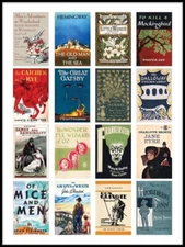 Book Poster, Book Cover Poster, Literature Poster - 2025 Poster Wall Decor