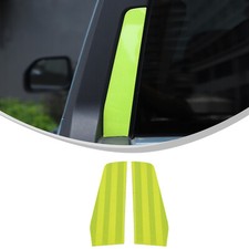 Per Ford Maverick 2022-23 Segnaposto Lato Posteriore Luce Tinta Vinile Pellicola Oscurante Giallo