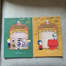 Peanuts Classic Comics 1959-1967 By Schulz 2 Volume Set 2015 Hardcover MINT