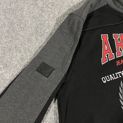 Akademiks Big Logo Colorblock Sweatshirt Hoodie Adult X-Large