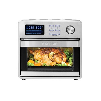 Kalorik MAXX 16 Quart Digital Air Fryer Oven, in Stainless Steel (AFO 47797 SS)