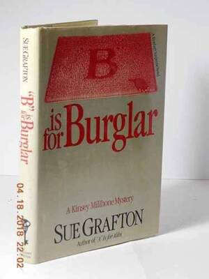 #ad #ad B is for burglar A Kinsey Millhone mystery Hardcover VERY GOOD $5.98