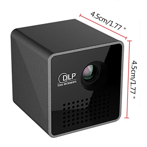 1080P DLP Wifi Mini Pocket LED Projector Home Theater Cinema Multimedia USB/TF - Picture 8 of 11