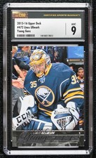 2015-16 Upper Deck Young Guns Linus Ullmark #472 CSG 9 Mint 0w25