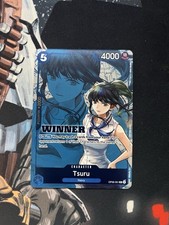 One Piece Tsuru OP06-051 Tournament Pack Winner Promo TCG Holo EN NM