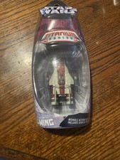 Sealed Titanium Series 2005 Die Cast A-Wing, Movable Features And Display Stand.