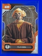 Plo Koon Attack of the Clones 06/25 Orange Topps Star Wars High Tek 2024 #79