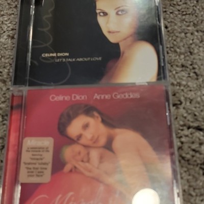 Celine Dion Let's Talk About Love & Miracle CD Vocal Album English Sony Music