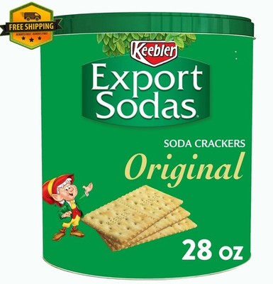 Keebler Export Sodas Original Soup & Soda Crackers, 28 oz
