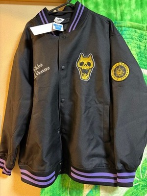 JoJo's Bizarre Adventure Killer Queen Sukajan Jacket Black Men s 3L New