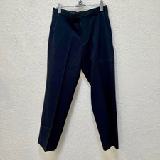 Calvin Klein Boys Black Dress Pants Regular Fit Size 12 Flat Front Trousers