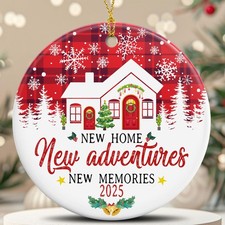 New Home Christmas Ornament 2025 - House Warming Gifts New Home Gift Ideas fo...