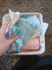 Pre Cut Quilt Patches Patchwork Pink Roses Floral Pastel Multicolor Squares