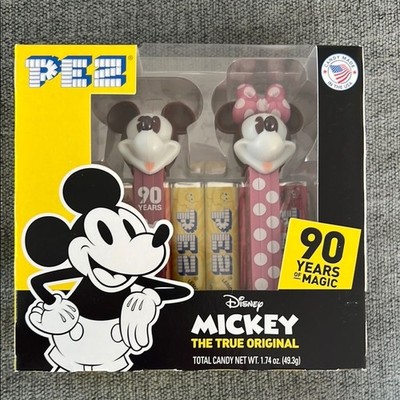 PEZ Disney 90th Anniversary Mickey & Minnie Collectors Set NIB