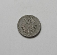 KAISERREICH: 20 Pfennig 1874 B, J. 5, sehr sch&ouml;n/vorz&uuml;glich
