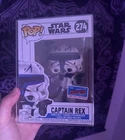 Funko Pop! Star Wars Captain Rex #274 NYCC Exclusive Limited Edition Sticker HTF