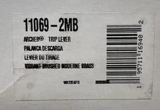 Kohler K-11069-2MB Archer Toilet Trip Lever - *READ*