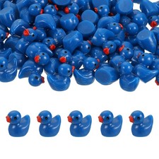 Mini Resin Ducks, Cute Tiny Ducks to Hide Deep Blue, Pack of 120