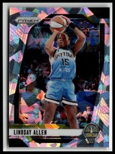 Lindsay Allen 2024 Panini Prizm WNBA #167 Cracked Ice Chicago Sky