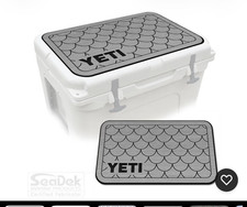 phism42 - YETI Roadie 15 - SeaDek Cooler Pad - StormGray-Black - YETI Left Scale