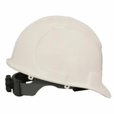JACKSON SAFETY 20392 Hard Hat 6-1/2" to 8" HDPE 4-Point Ratchet White