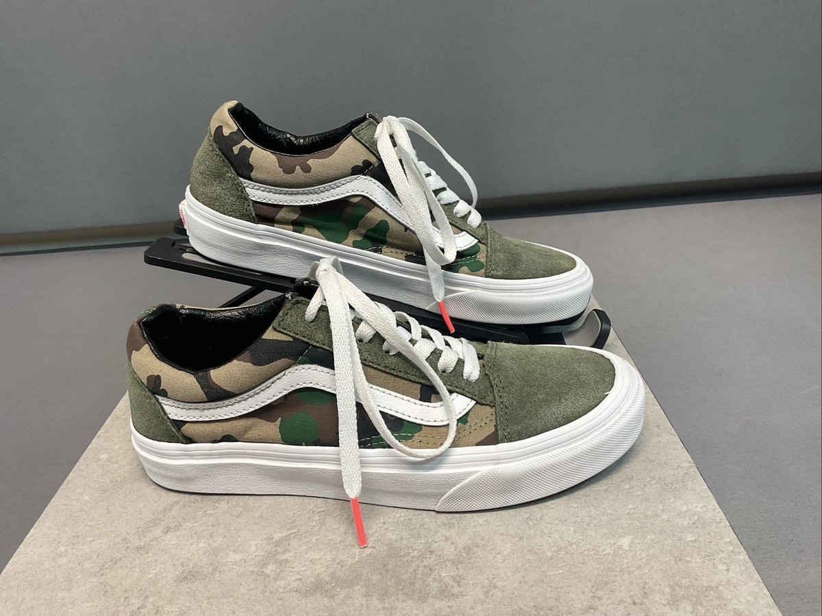 Vans Old Skool Cali Camo Low Top Sneaker Men Sz 11 Woodland Bape Knu Brown Rare VANS Old Skool Woodland Camo | eBay main image 3