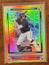 2025 Panini Three and Two Full Count #01/10 JD Dix #44 Arizona Diamondbacks RC