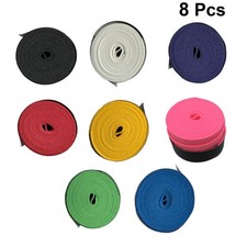 8 PCS Badminton Sweat-absorbent Tape Tennis Grip Band Racket Cover Racquet
