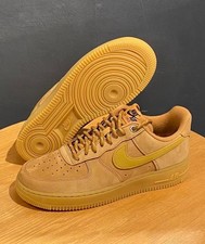 Men's Nike Air Force 1'07 Low Triple Black/Brown Classic Sneaker US Size 7-13