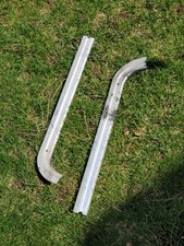 1965 1966 Ford Galaxie 500 2-door Rear Interior Window Chrome Moulding Oem Trim