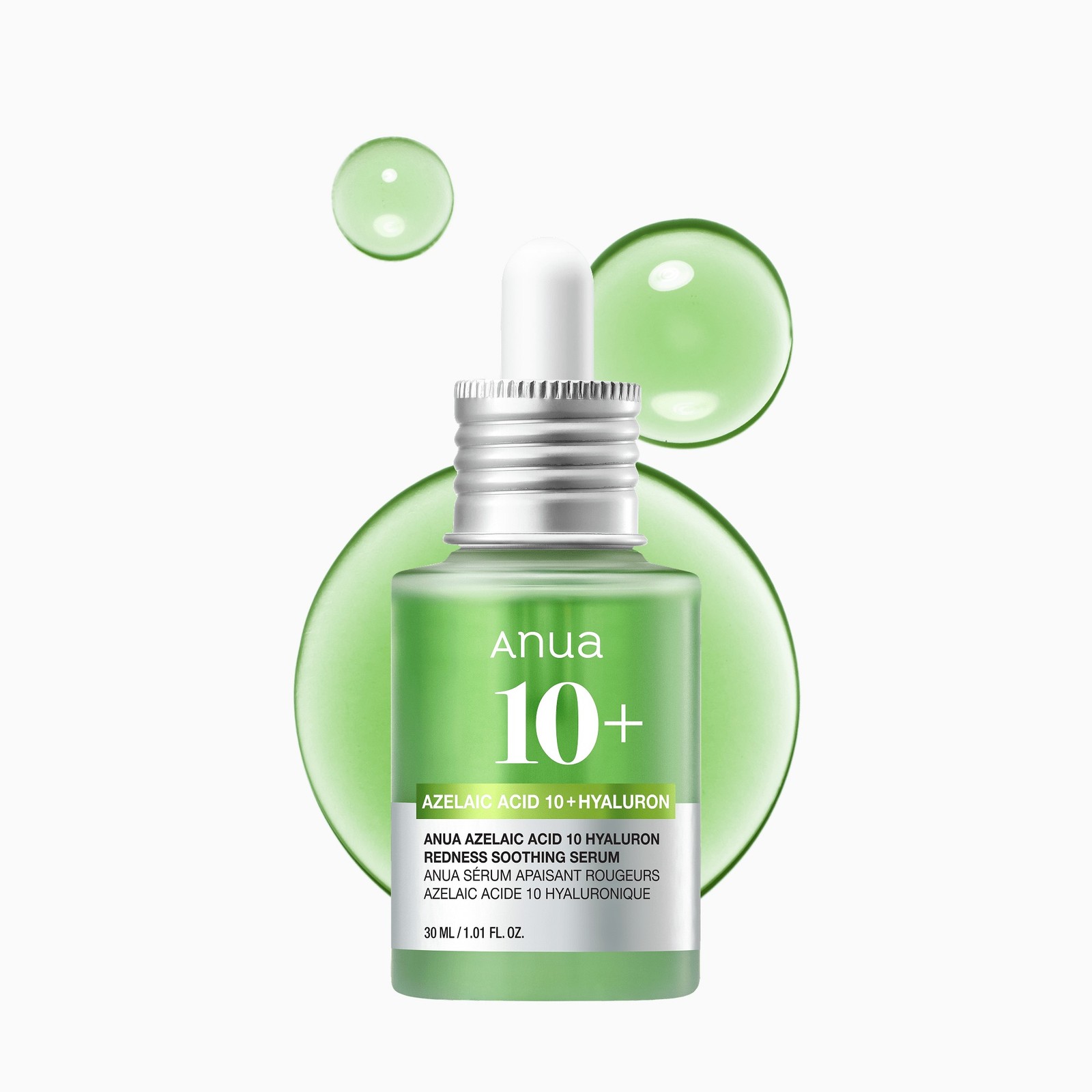 Anua Azelaic Acid 10+ Hyaluron Redness Soothing Serum 30ml – Korean Skincare