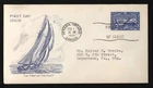 CANADA FDC SC# 302 FISHING RESOURCES MAILED OTTAWA FEB 1, 1951 #38