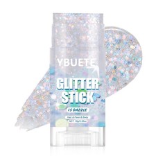 YBUETE Dazzle Face and Body Glitter Stick for Fairy Sparkling Makeup