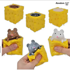 Extra Large Squishy Cheese Block, Stress Relief Squeeze Toy Gifts , Cyber Deal