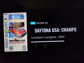 Daytona USA: Championship Circuit Edition (Sega Saturn, 1998) *Disc Only* Tested