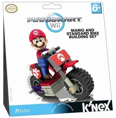 K'NEX Nintendo Super Mario Kart Mario Und Standard Fahrrad Baukasten 71696 - Bild 1 von 4